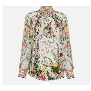 Camilla Renaissance Romance Raglan Button Up Shirt